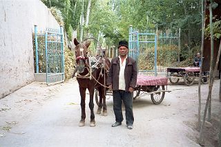 32 My Taxi Horse And Cart Kashgar 1993
